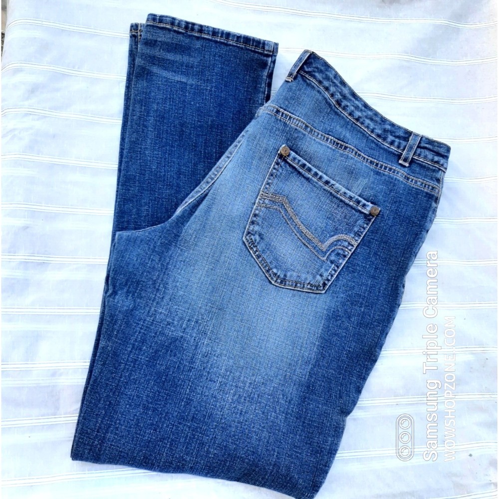 9 West Vintage America Jeans Women's Size 16 Lost Weekend Slim Boyfriend Denim
